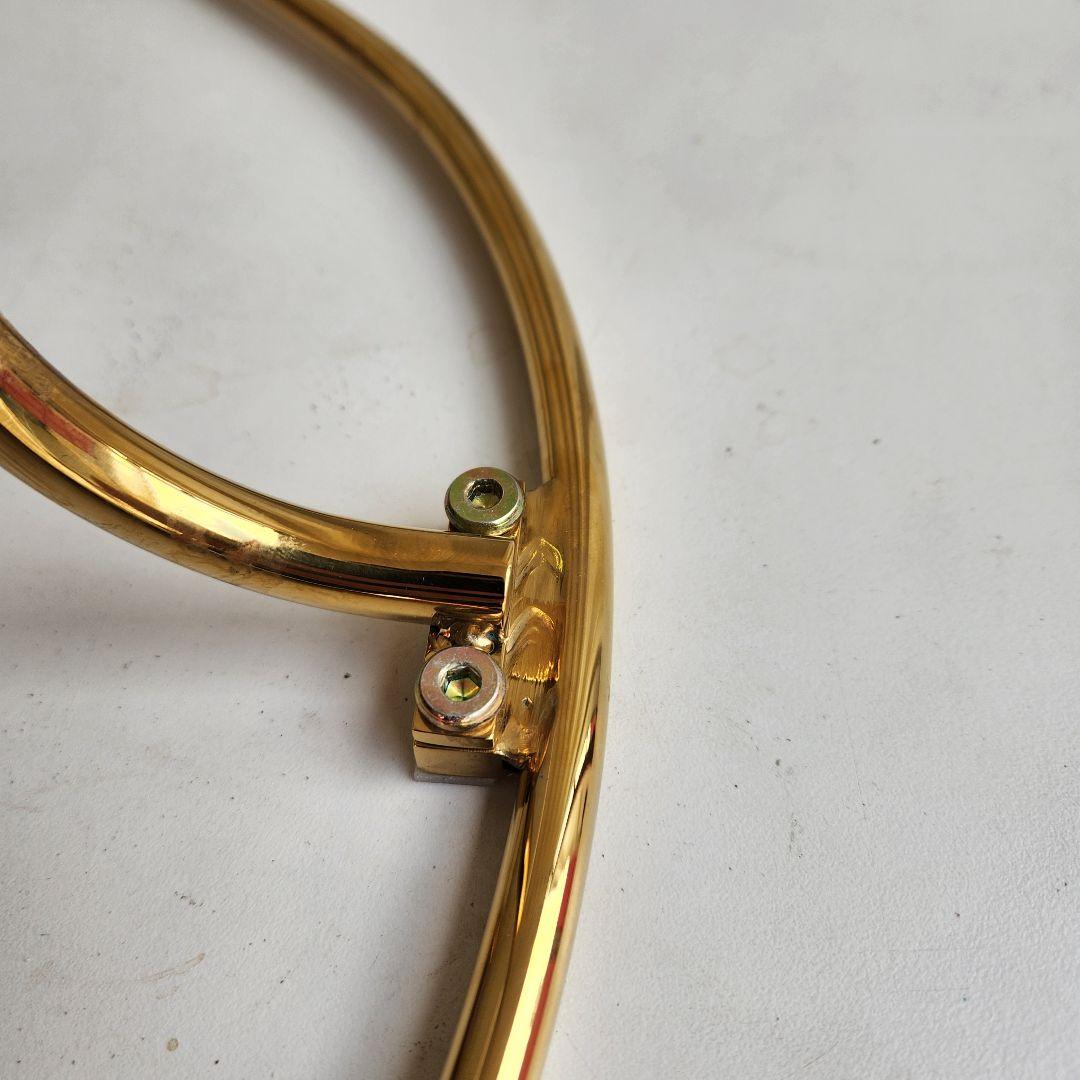 francfranc レガートコーヒーテーブル ゴールド×マーブル S