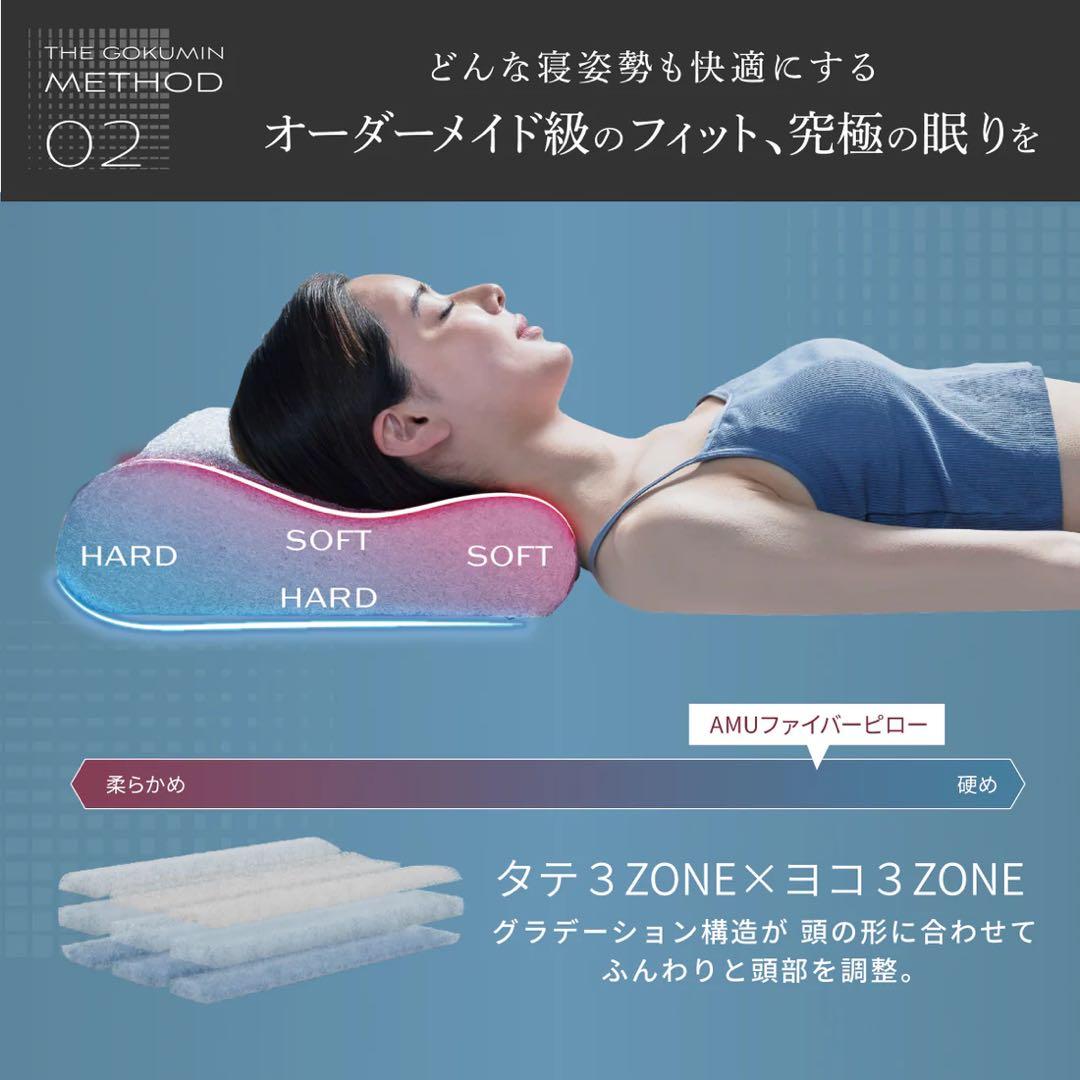 The GOKUMIN AMU FIBER PILLOW マスタースリープ