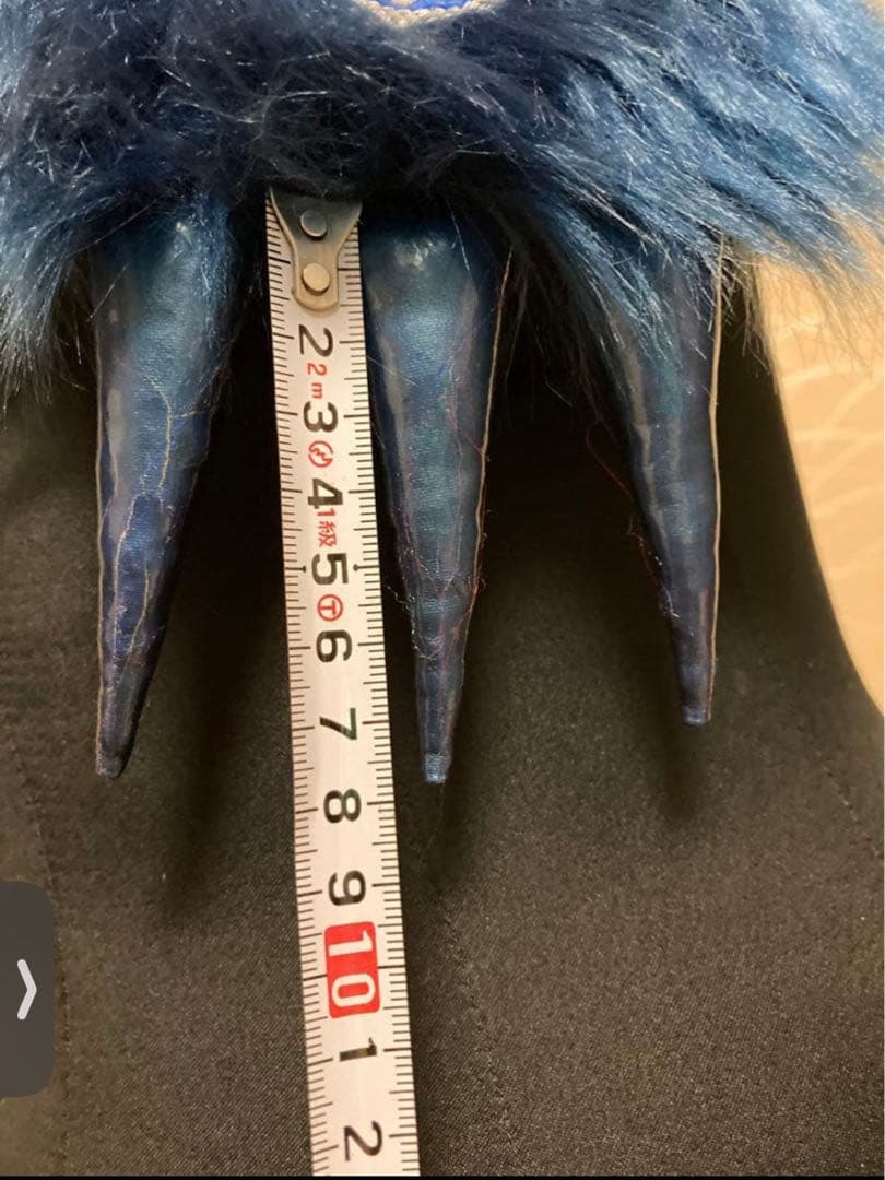 卓矢エンジェル　モノノケマフラー　ブルー