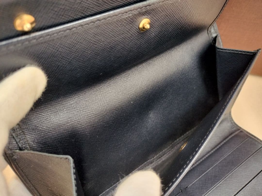 【正規品】ルイヴィトン モノグラム・ミニ 長財布 ネイビー（本体のみ）