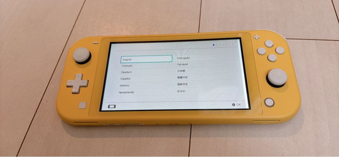 【ジャンク品】Nintendo Switch Liteイエロー