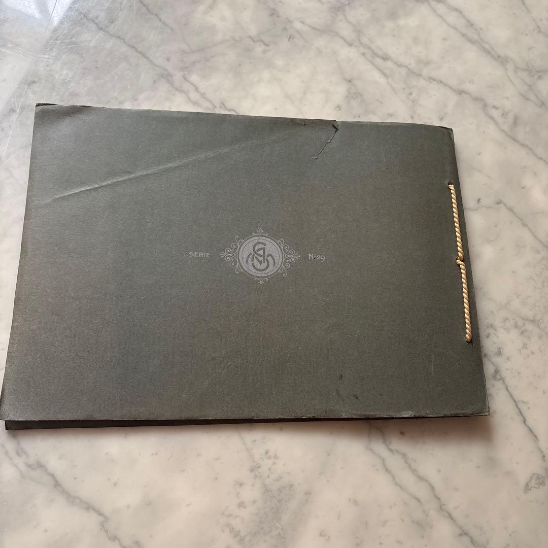 イタリア　アンティーク　ヴィンテージ　フォトアルバム　写真集　ヴェネツィア