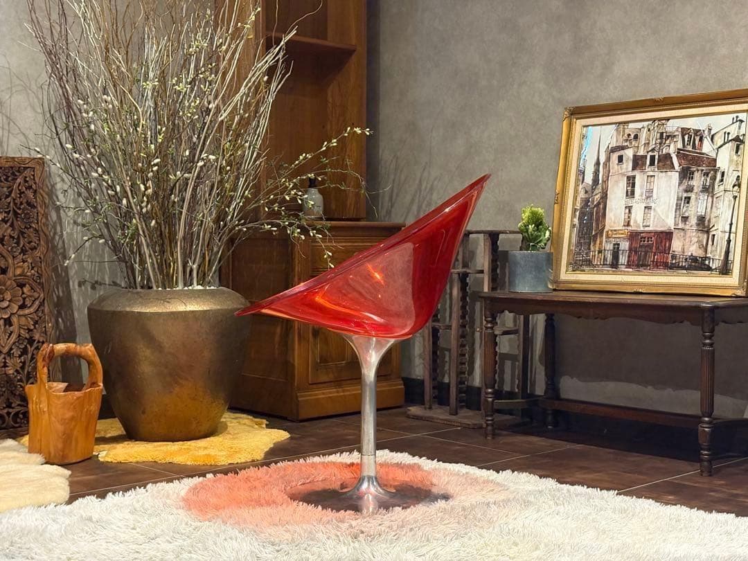 カルテル　kartell エロエスチェア　回転椅子　レトロフューチャー　YZ