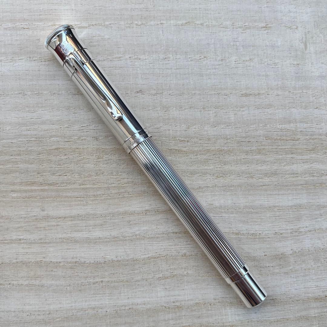 太郎ファーバーカステル クラシック プラチナコーティング 万年筆 F