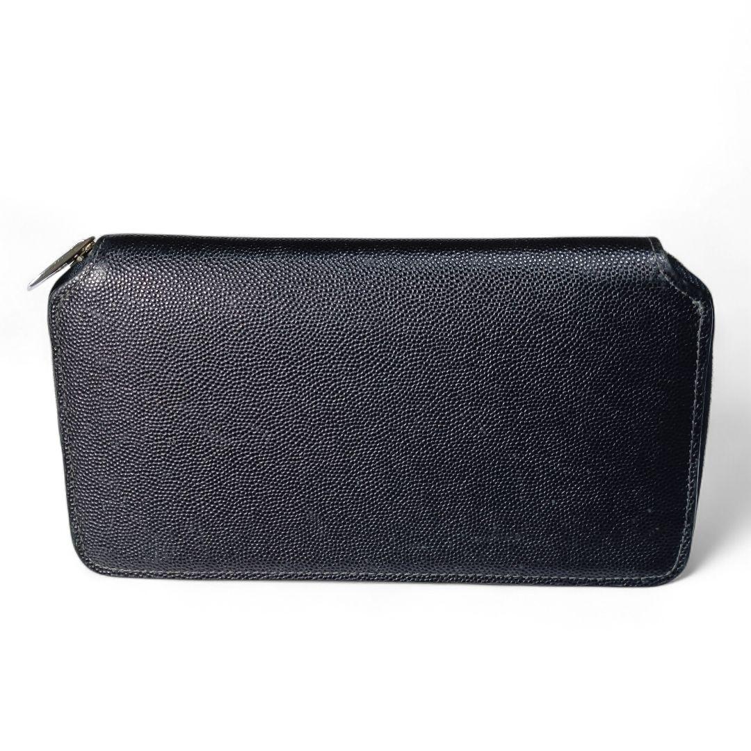 美品♪カルティエ Cartier ラウンドジップ 長財布 レザー ユニセックス