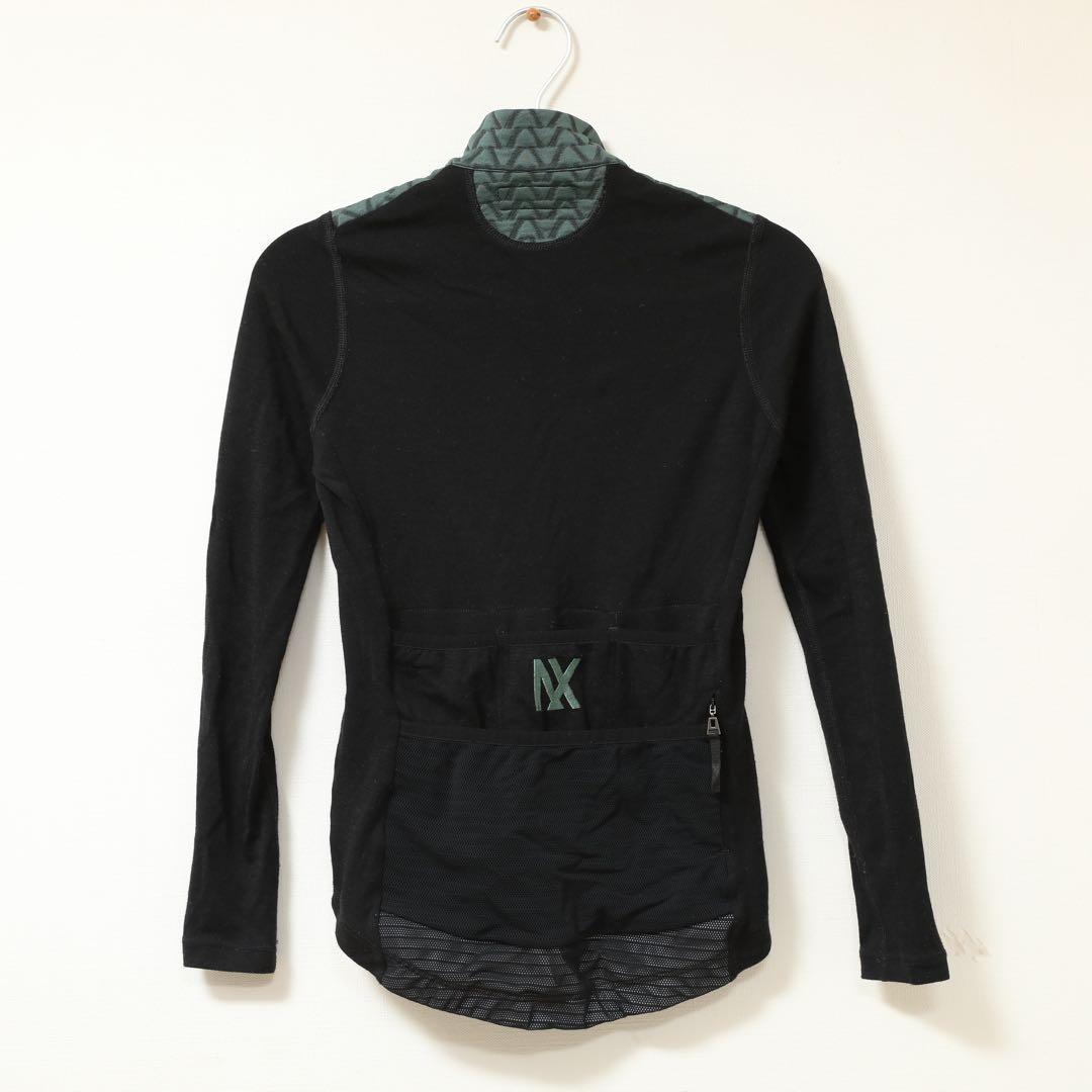 カフェドシクリステ　ウィメンズオダックスジャージ ダークグリーン/ブラック