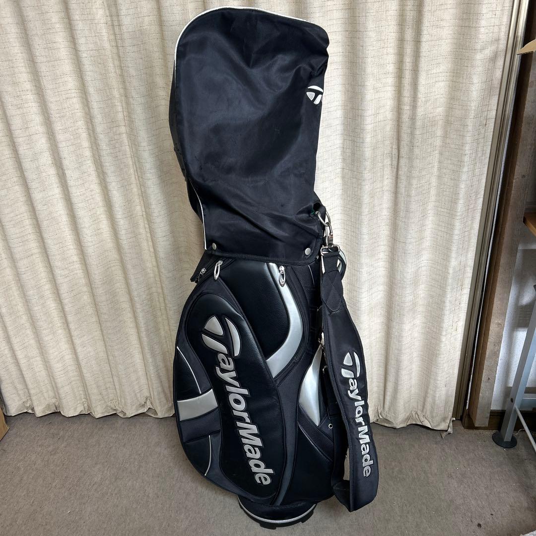 テーラーメイド　キャディバッグ　ゴルフバッグ　黒　TaylorMade
