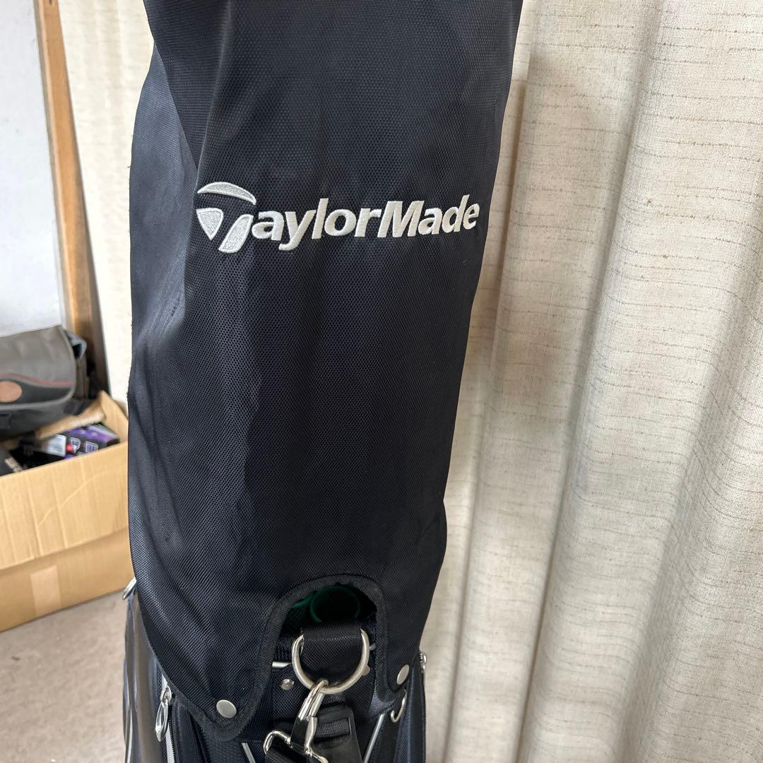 テーラーメイド　キャディバッグ　ゴルフバッグ　黒　TaylorMade