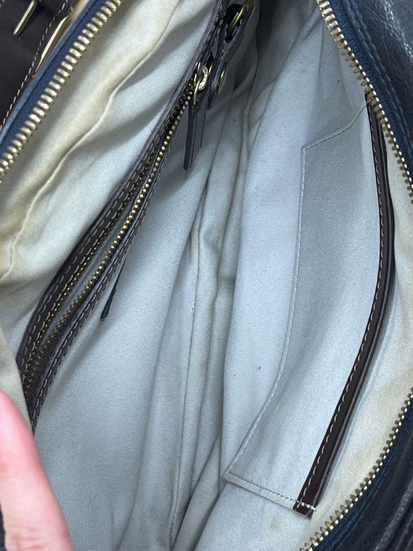 土屋鞄　アルマス　バッファローボディバッグ