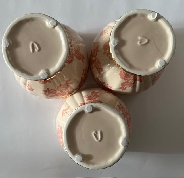 クレイ 花器　Clay 120--126-516 PINK ３個セット