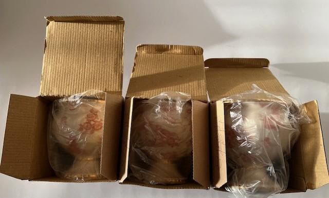 クレイ 花器　Clay 120--126-516 PINK ３個セット