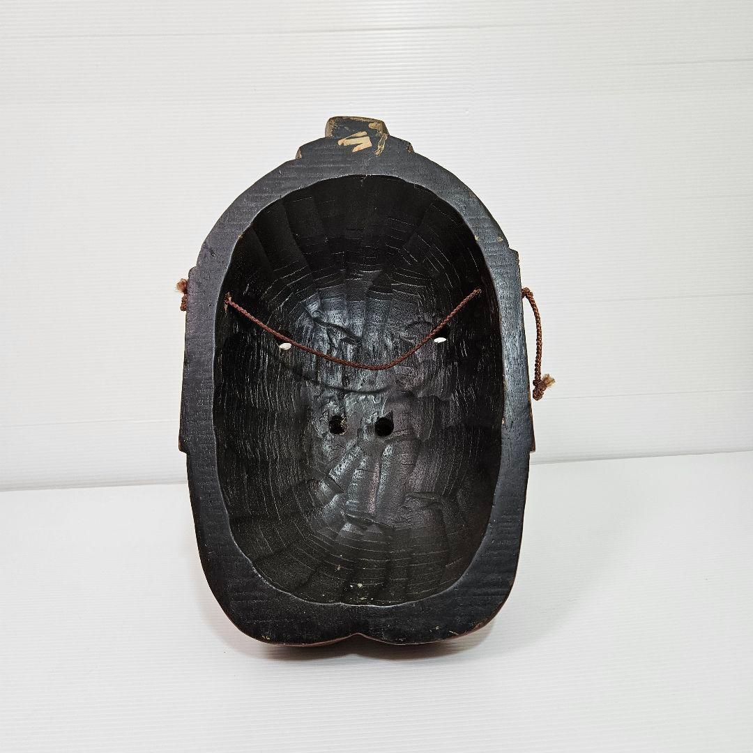 特大　天狗お面　天狗　面 お面　木製　木彫り　古民家　魔除け　縁起物