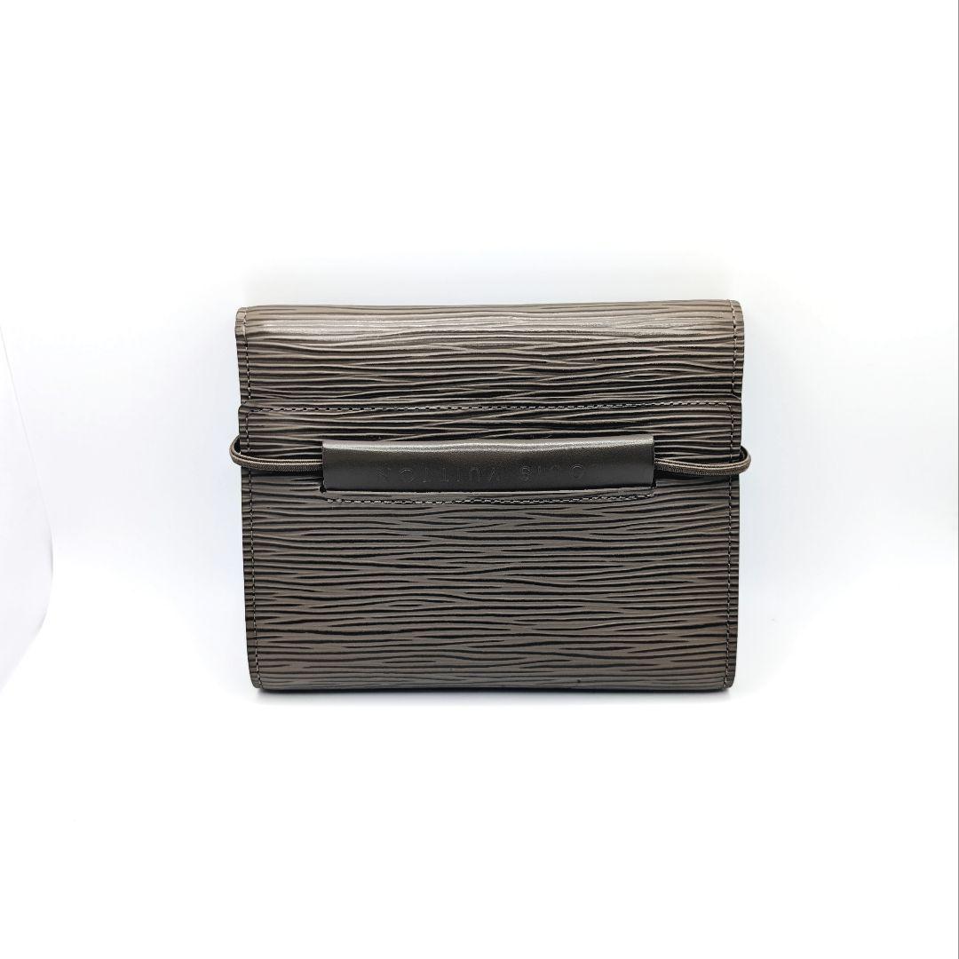 ポルトフォイユ・エラスティック　エピ　グレー