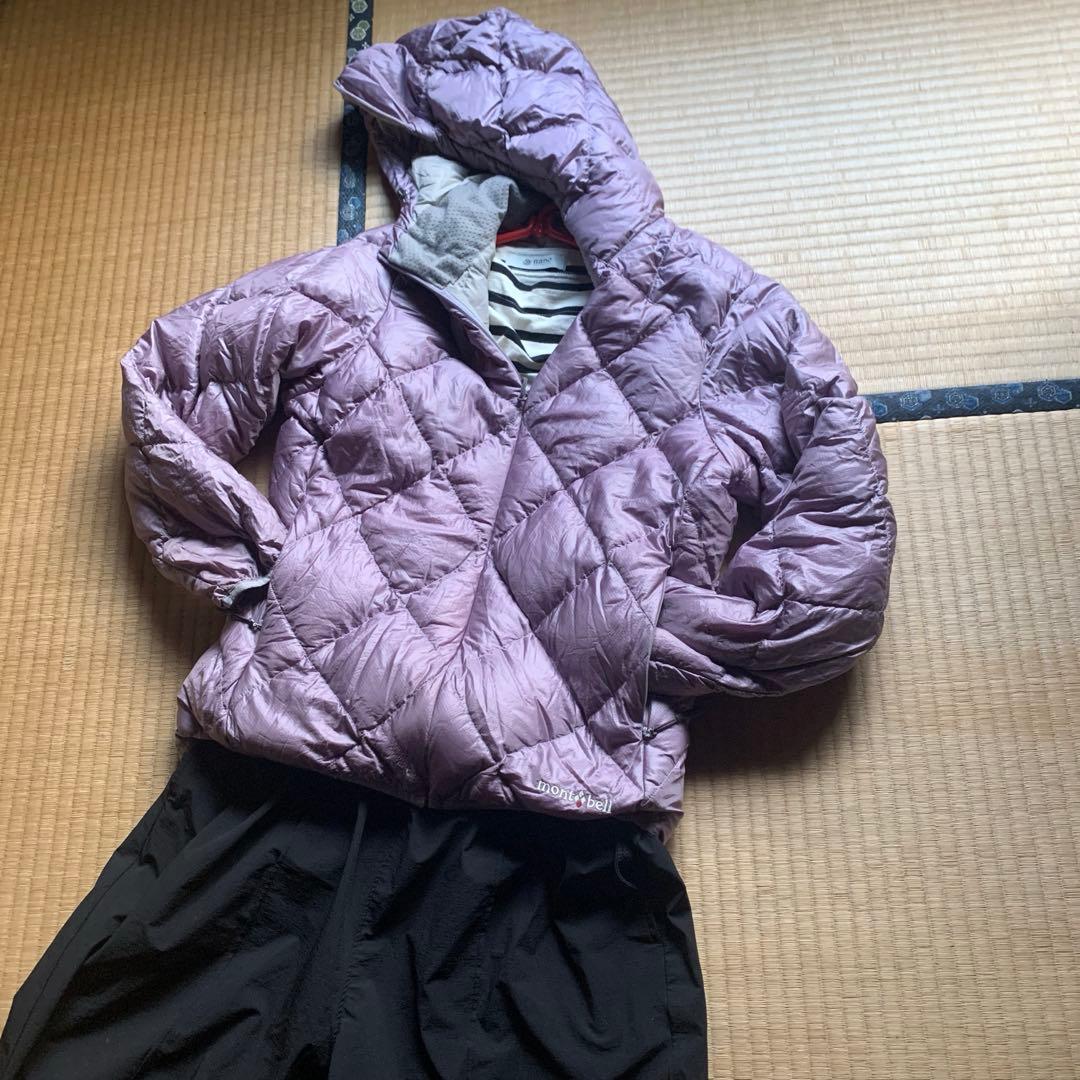 最終mont-bellライトアルパインダウンパーカー キルティングジャケット
