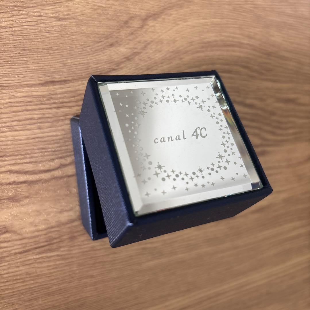 4℃ プラチナ ピアス Pt950 ダイヤモンド ハート 正規品