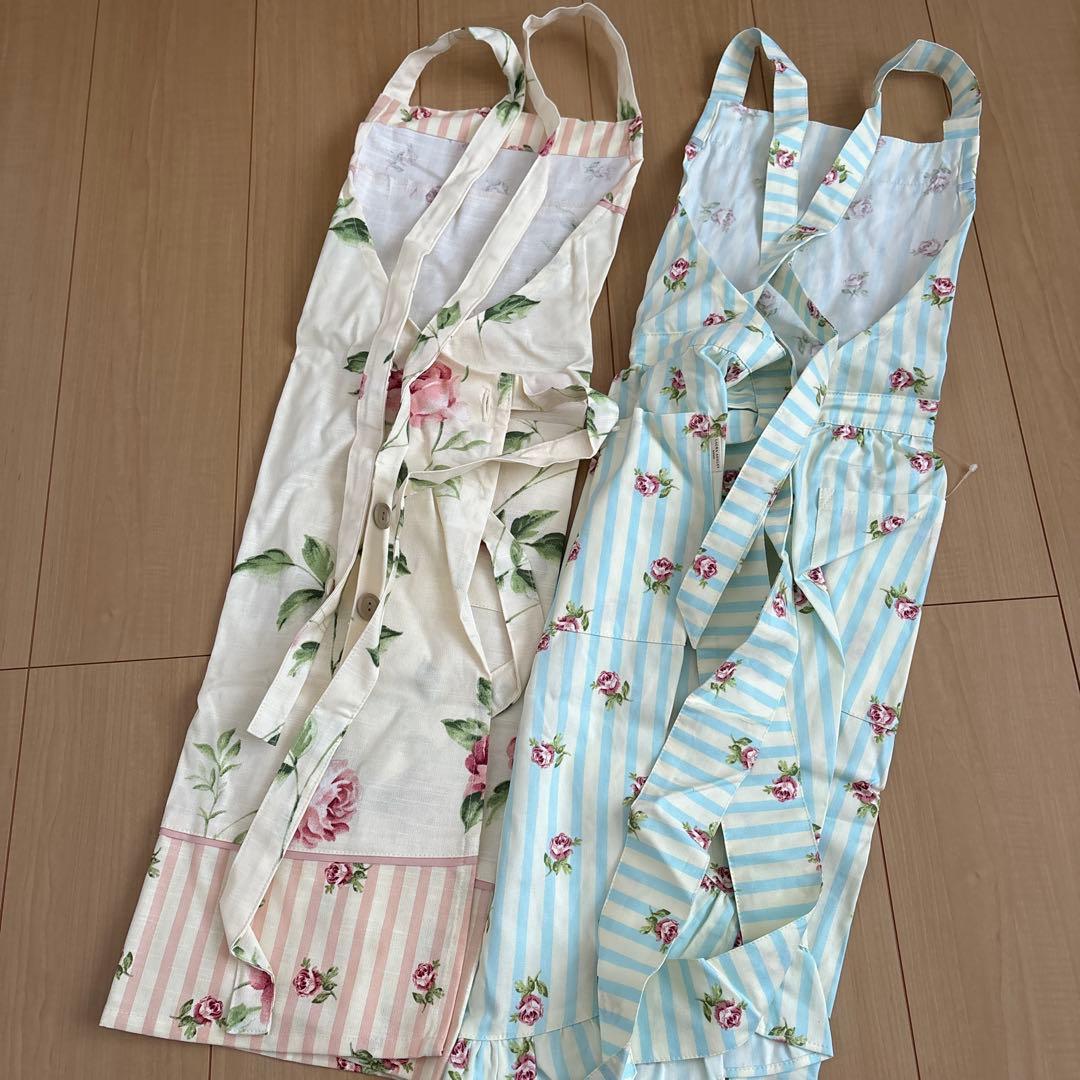 ローラアシュレイ ホーム　エプロン　タオル　ミトン　セット　ギフト