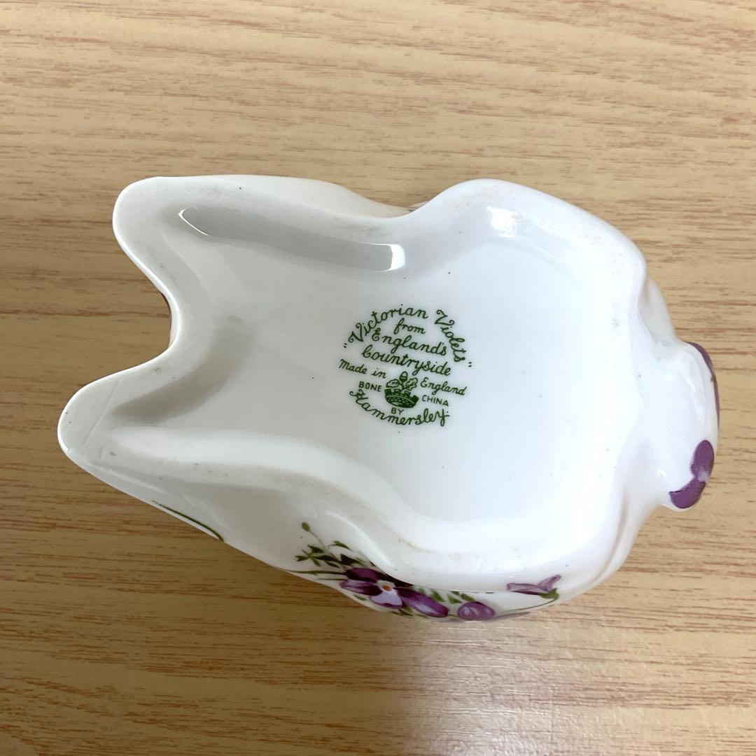 イギリス　ハマースレイ　うさぎ　トリンケットボックス　小物入れ　大きなサイズ