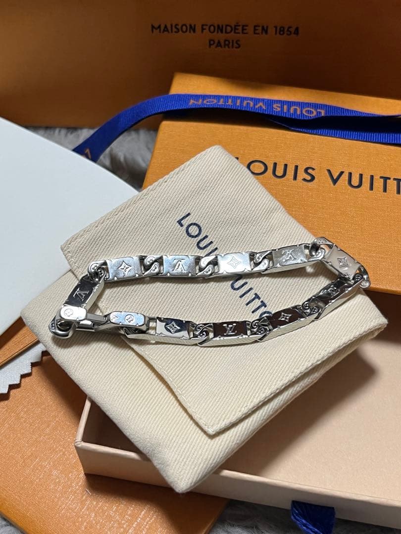 ✨LOUIS VUITTON ブレスレット　タイドアップ　モノグラム　極美品