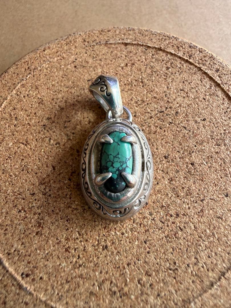 歳末最安値　SAADターコイズ ペンダント トップ