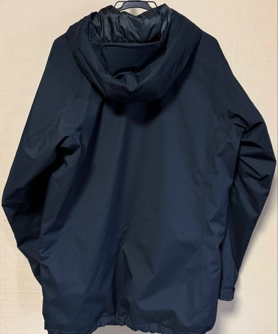 モンベル メンズ M パウダーステップパーカ ブラック