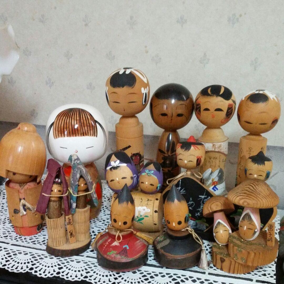 こけし色々⭐民芸品