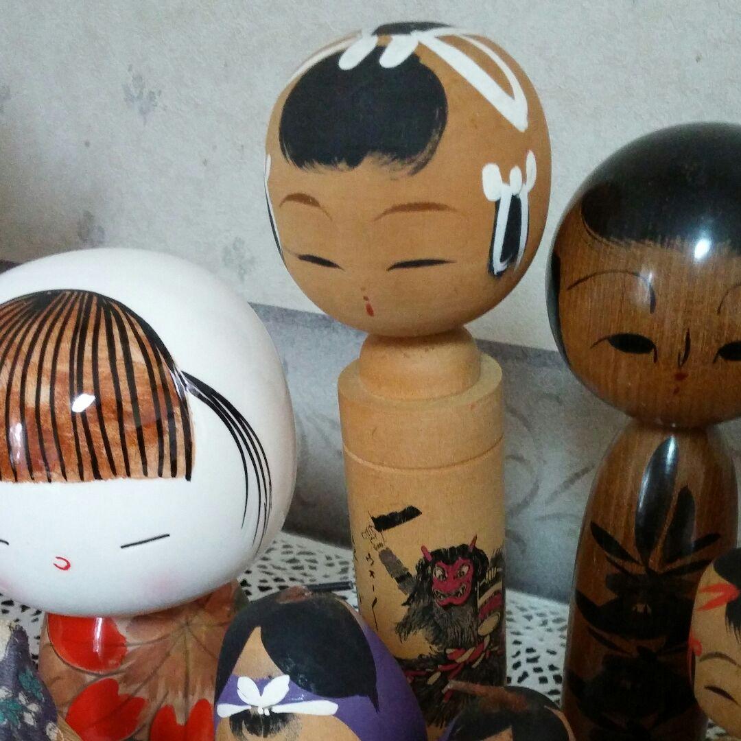 こけし色々⭐民芸品