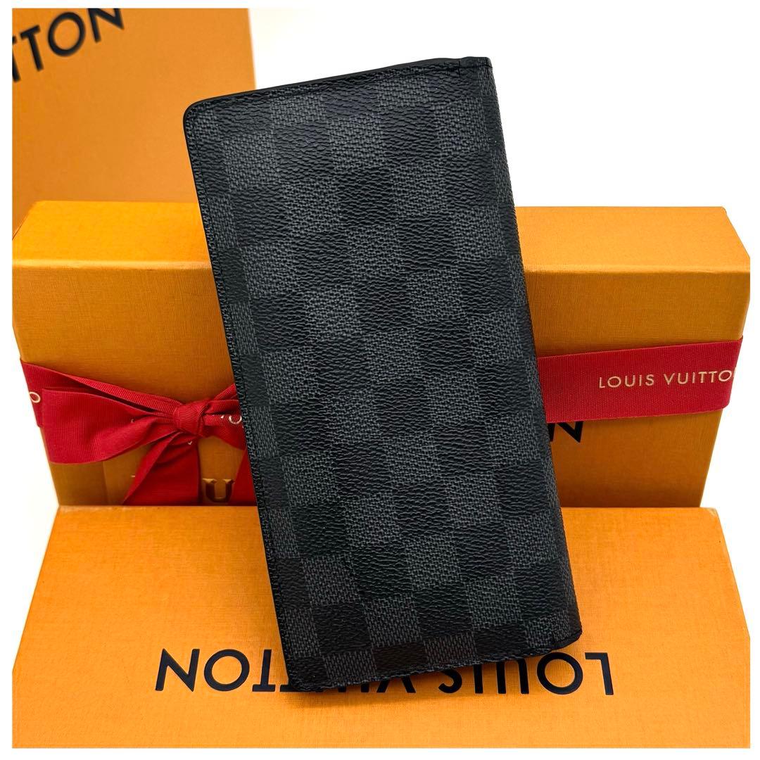 ルイヴィトン ダミエグラフィット ポルトフォイユブラザ 長財布