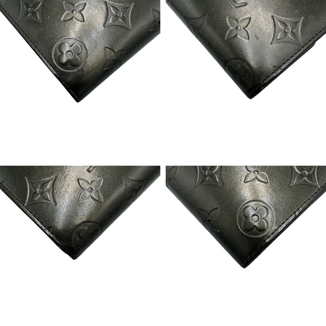 【極美品】ルイヴィトン 三つ折り財布 インターナショナル マットモノグラムマット