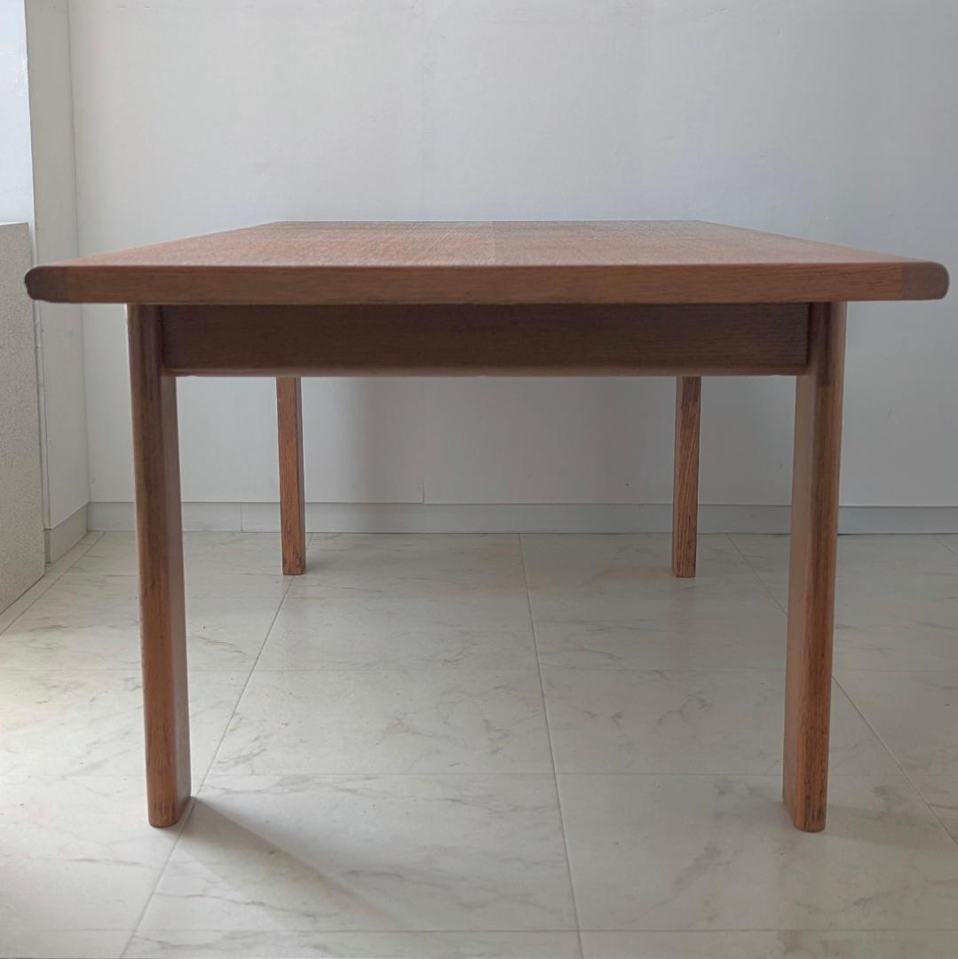 秋田木工 ナラ材 無垢 ローテーブル 70年代 ビンテージ ミッドセンチュリー