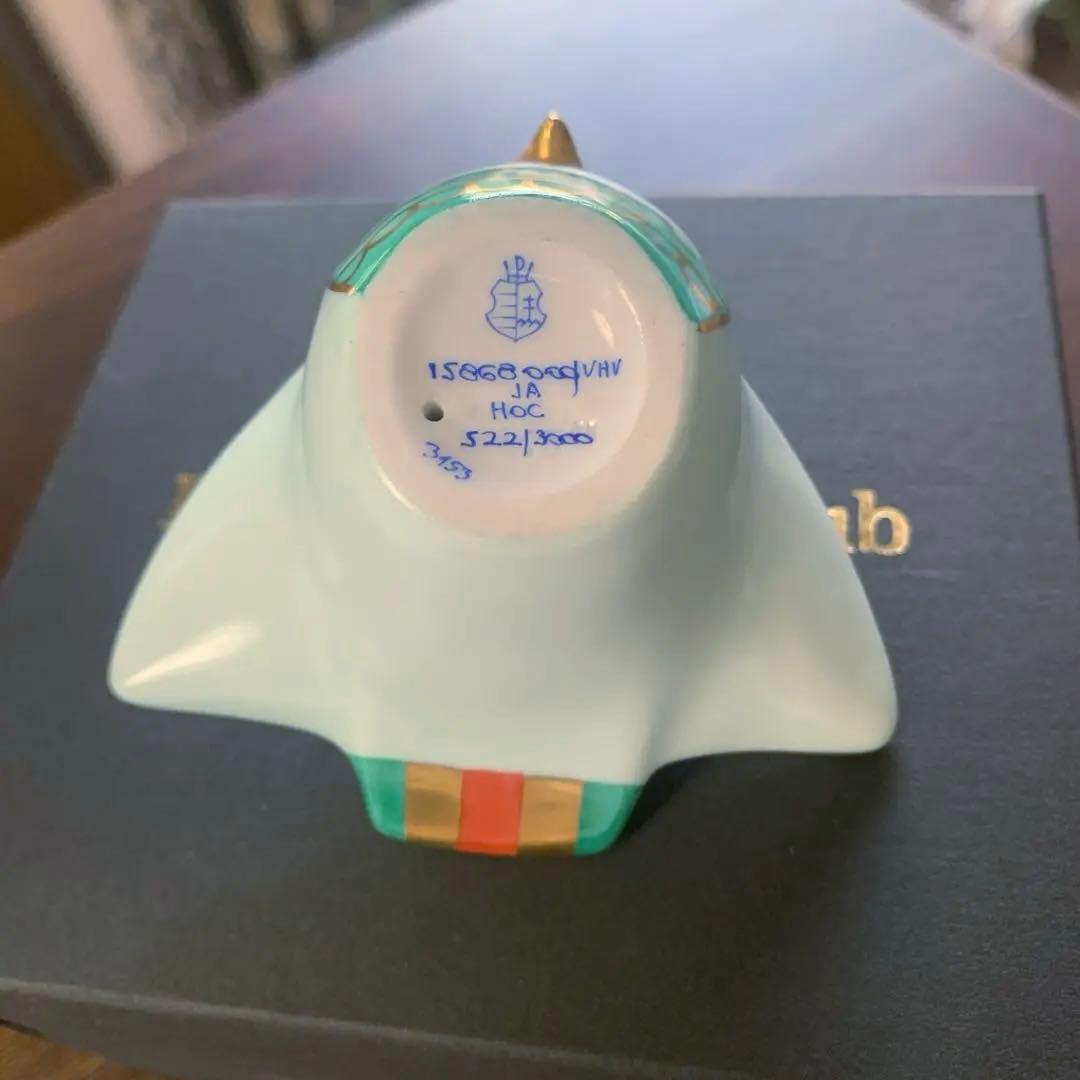 再々お値下げ☆希少☆美品☆ヘレンド 世界のフクロウ ①インドのフクロウ