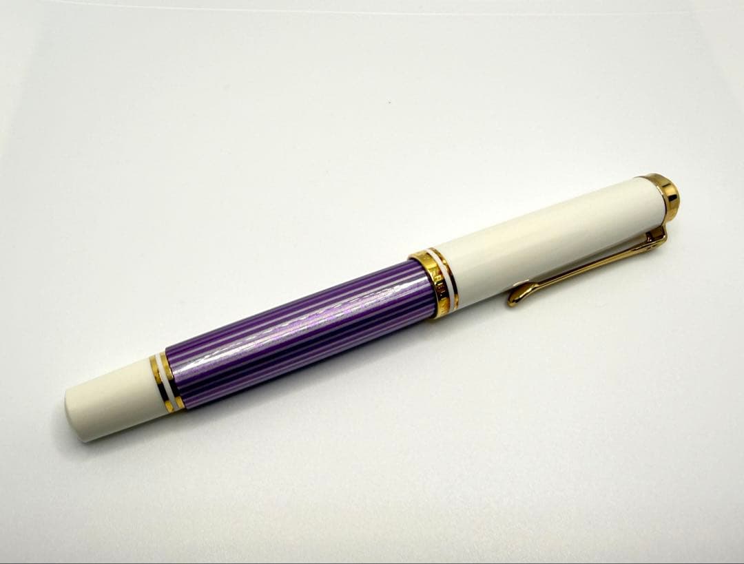 Pelikan万年筆 M600バイオレットホワイト スーベレーン