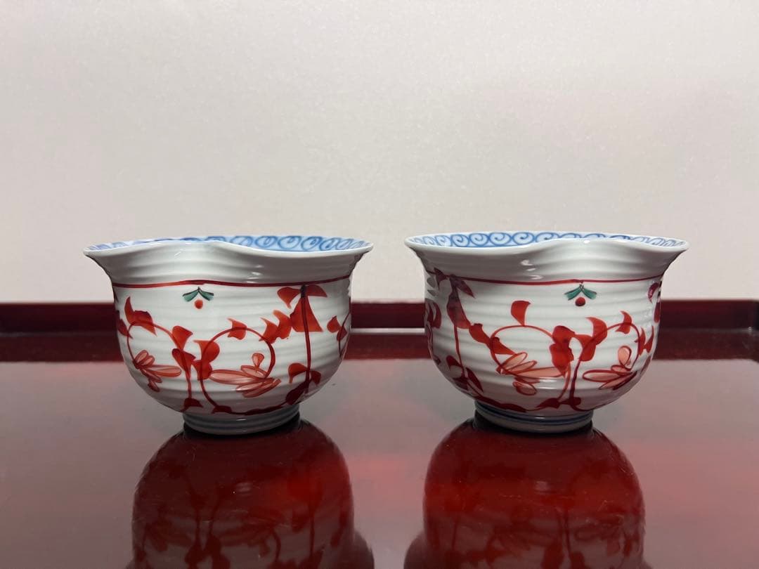 【新品】5客 有田焼　小鉢揃　染付山水