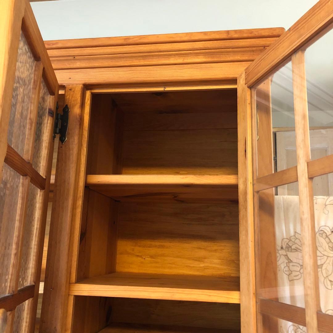 カップボード　ビンテージ　無垢材　120サイズ