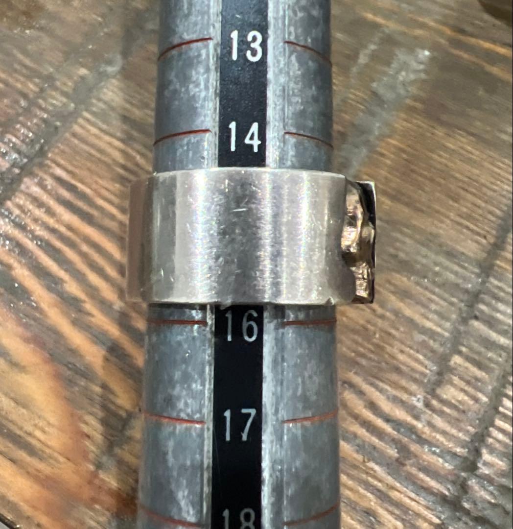 ドクターモンローメッセージスカルリング