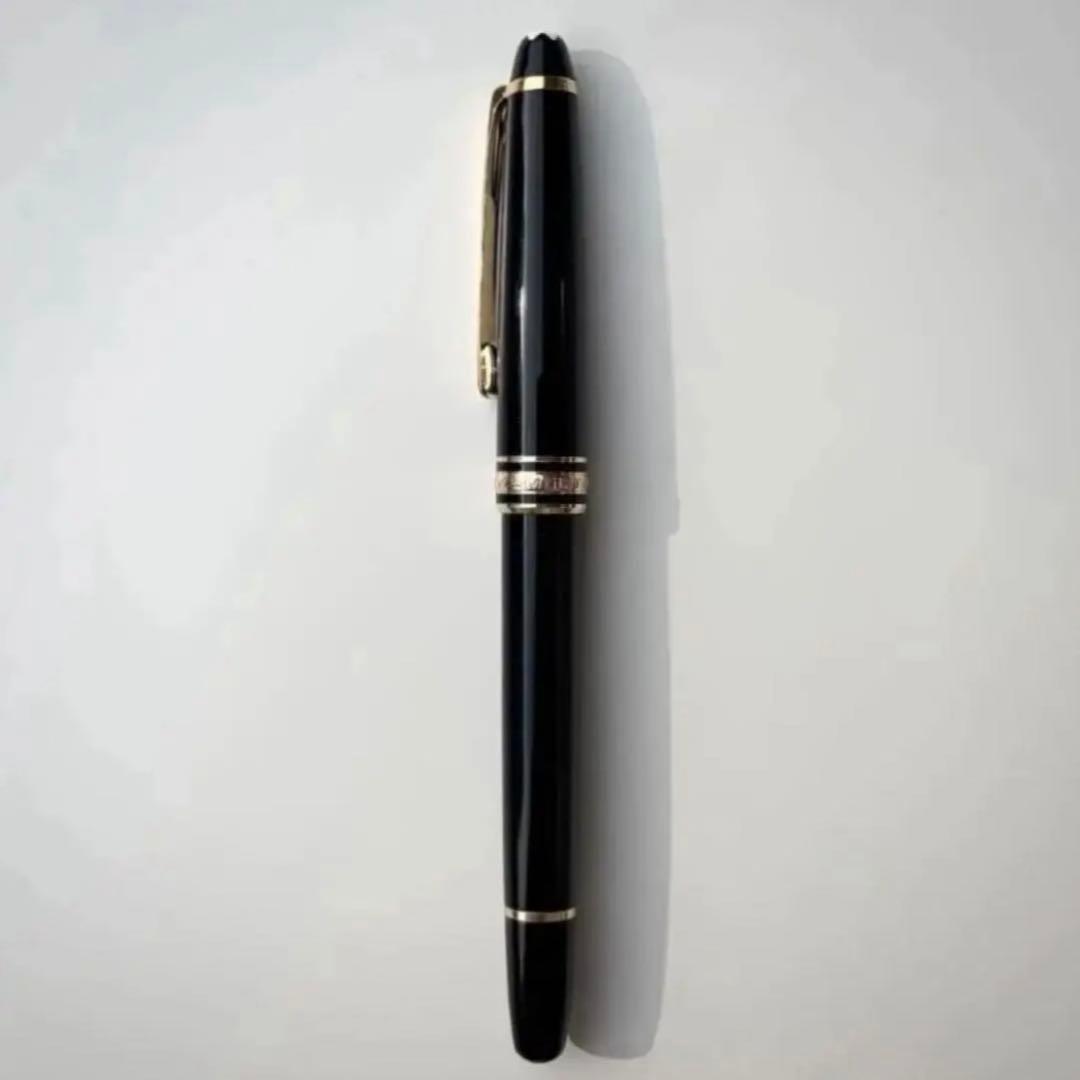 万年筆 F マイスターシュテュック 144 エボナイト芯 全金 ブラック