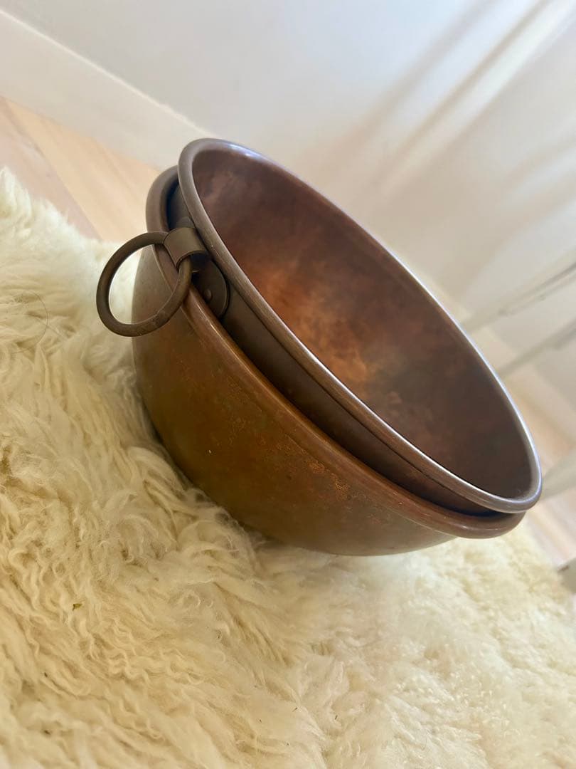 銅製調理用ボウルセット　コッパー製