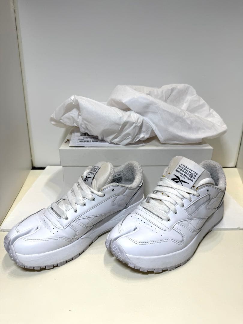 Maison Margiela Reebok クラシックレザー タビ 23.5