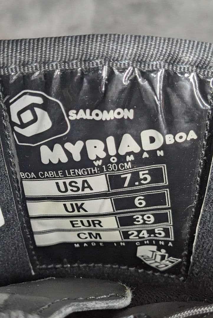 SALOMON MYRIAD BOA スノーボードブーツ 24.5