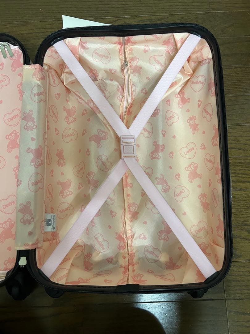 ダッフィー&シェリーメイ　キャリーバック香港ディズニーランド