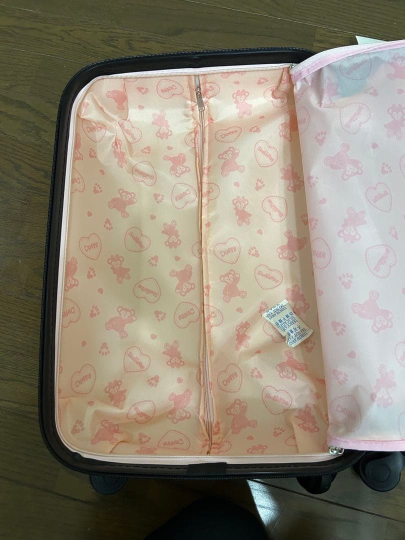 ダッフィー&シェリーメイ　キャリーバック香港ディズニーランド