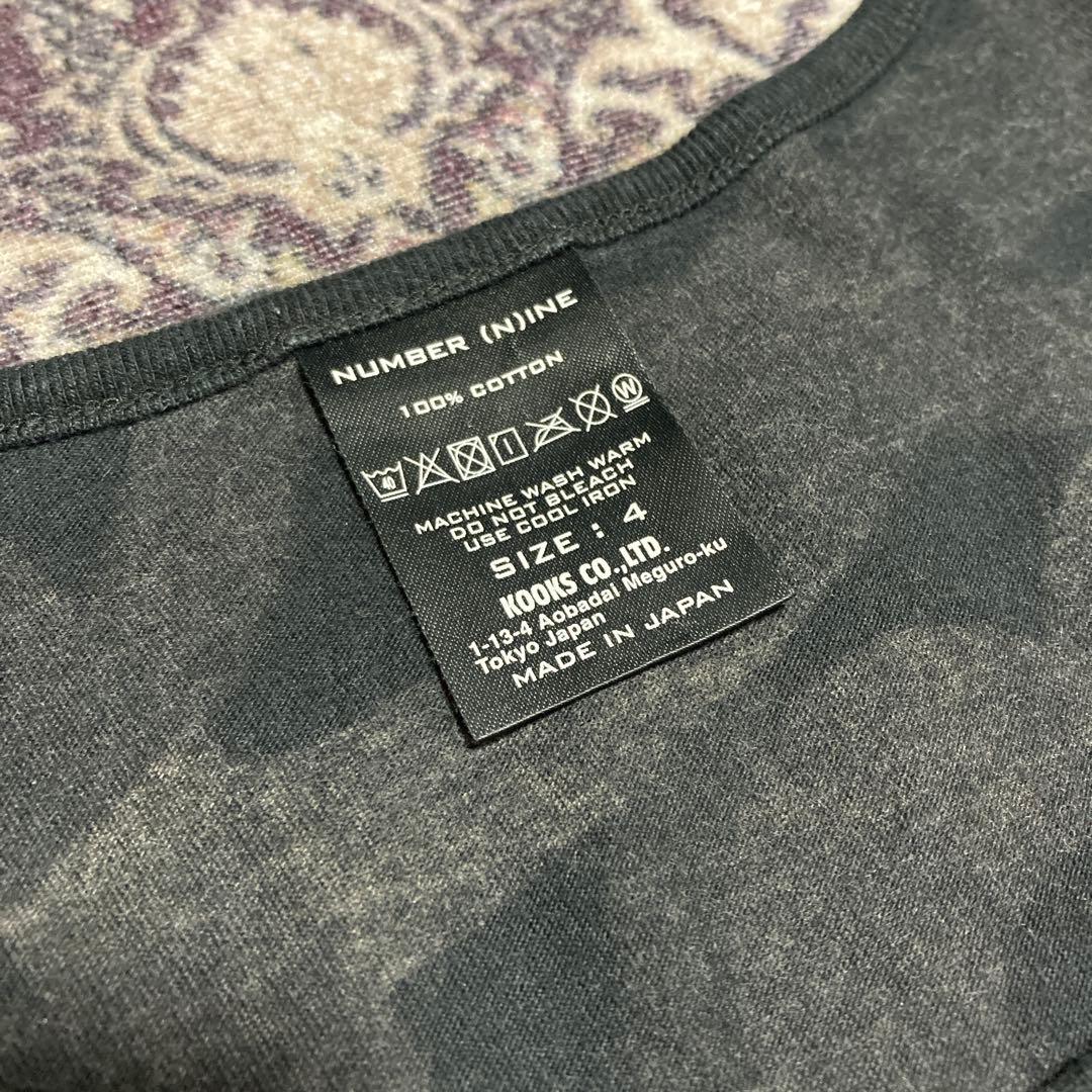 Number（N）ine ハートトライバル　タンクトップ