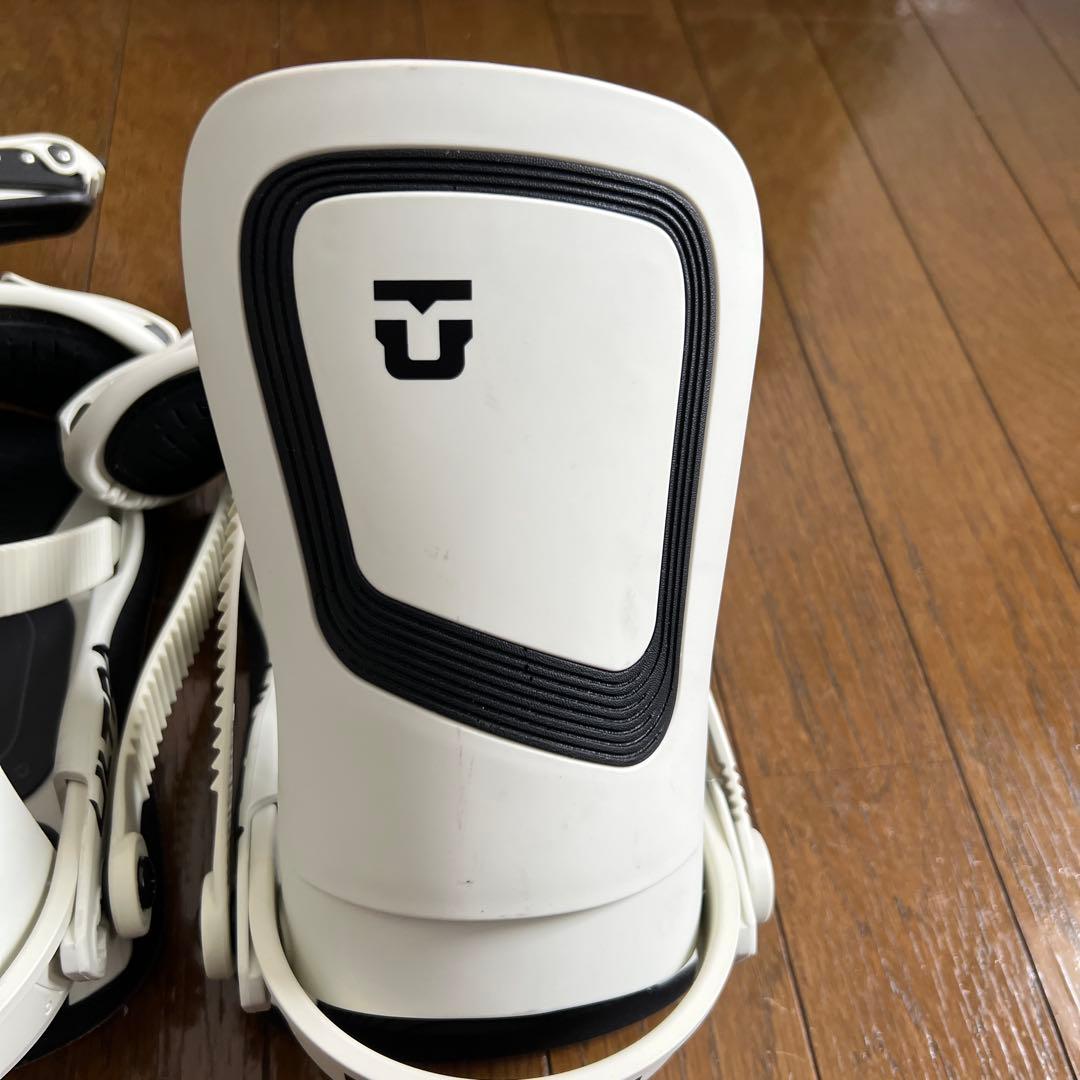 スノーボード　UNION ホワイト ビンディング