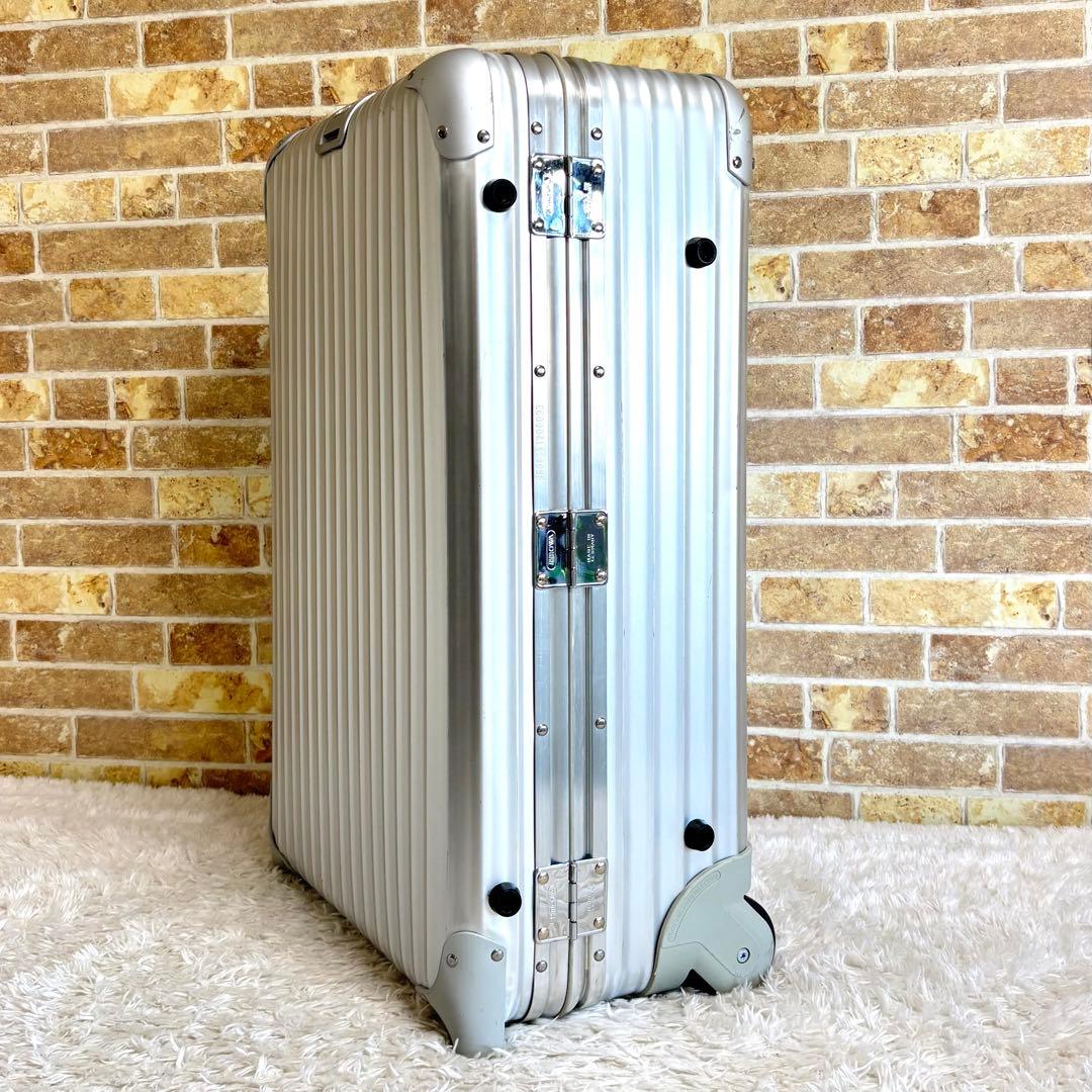 【美品】 リモワ トパーズ キャリーケース スーツケース 2輪 64L アルミ