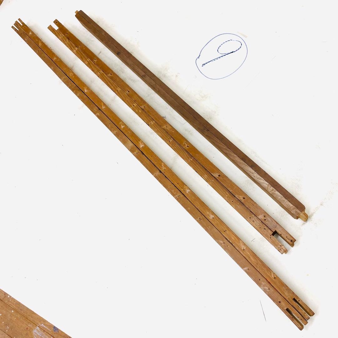 絵画用 木枠 キャンバス枠 F100号 杉材 Kメーカー不明 良品 送料込み ⑨