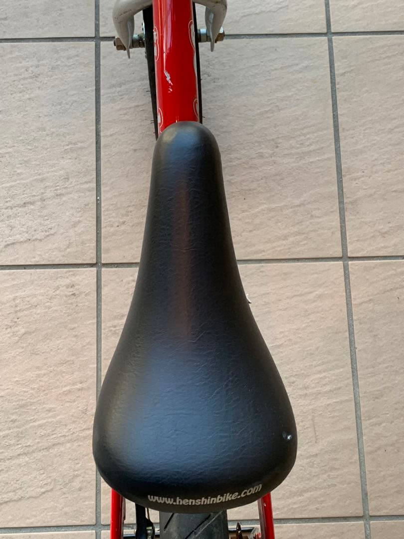 へんしんバイク レッド　赤　バランスバイクHensihn Bike 10インチ