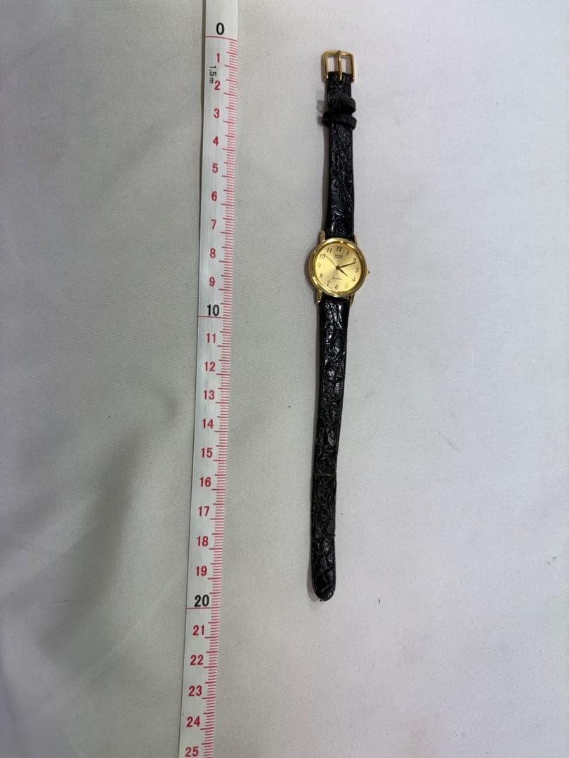 SEIKO Exceline ゴールド クォーツ腕時計