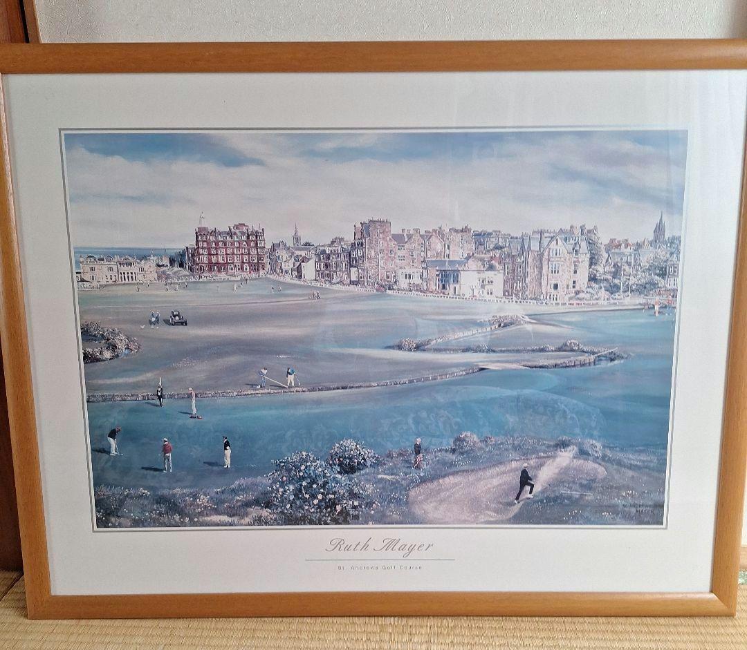 セントアンドリュース　ポスター（？）　65×85㎝