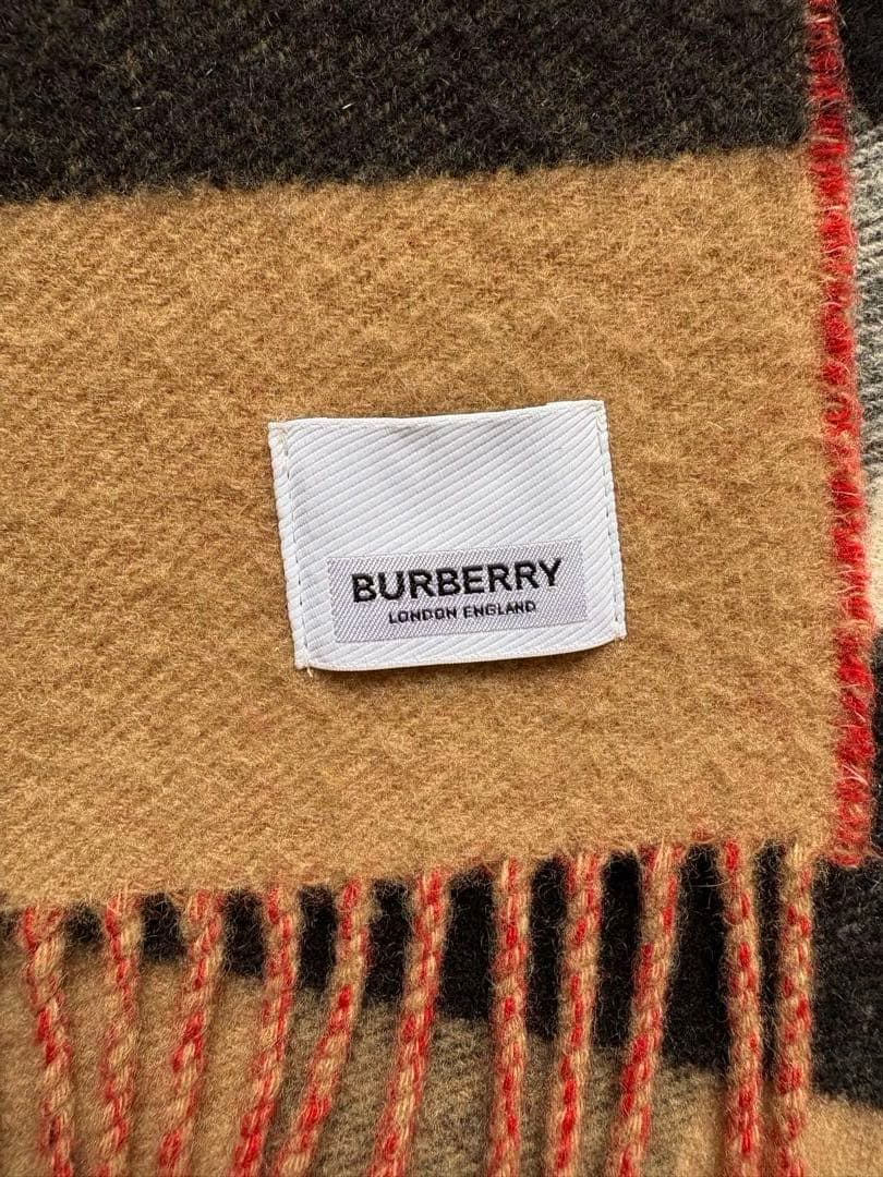 【いなりずし】バーバリー BURBERRY カシミヤ マフラー