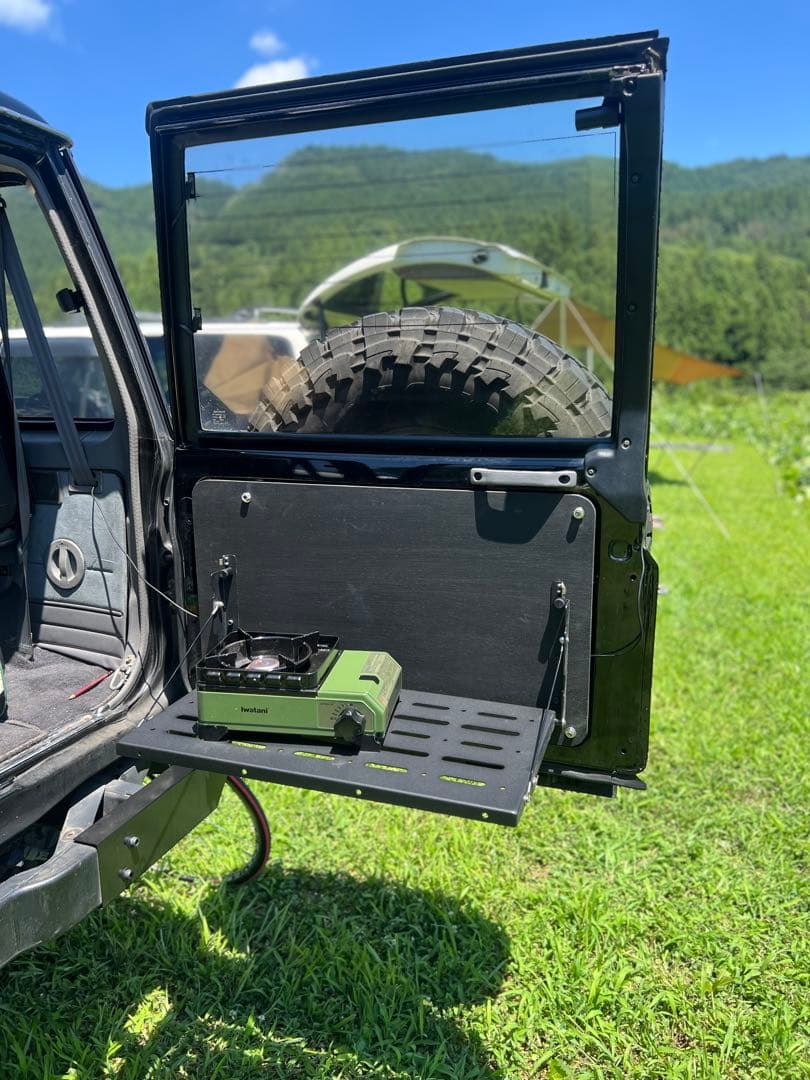 78プラド　ランクル70 バックドアテーブル　復刻７０　再販７０　新型７０