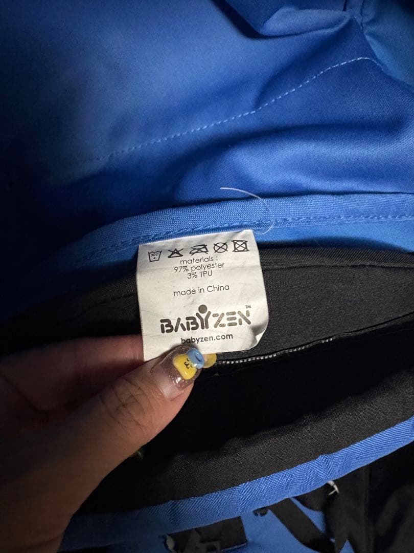 【お値下げ交渉ok】中古　yoyo ベビーカー ブルー リクライニング機能付き